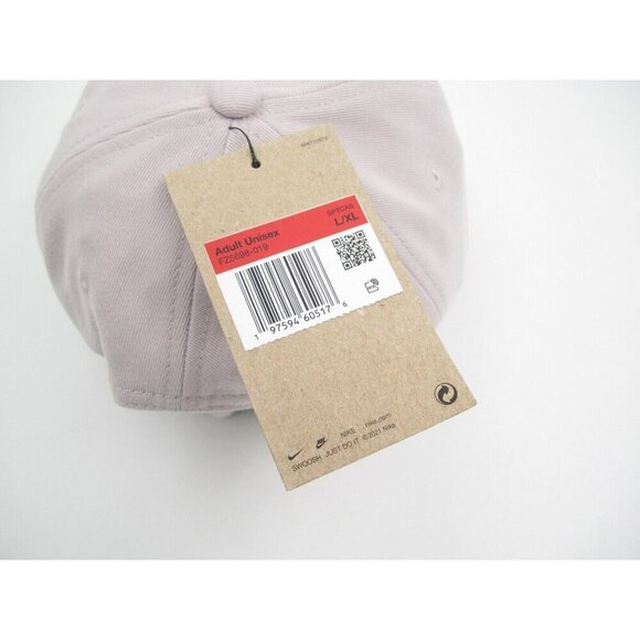 Women New Nike Club Cap Adjustable Hat Sz L/XL (FZ5698-019) - Picture 5 of 8